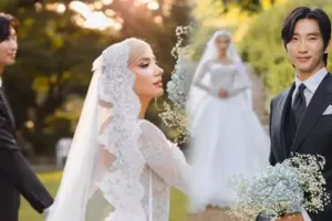 Koreyalı bəylə evlənən Nərminin toyu oldu