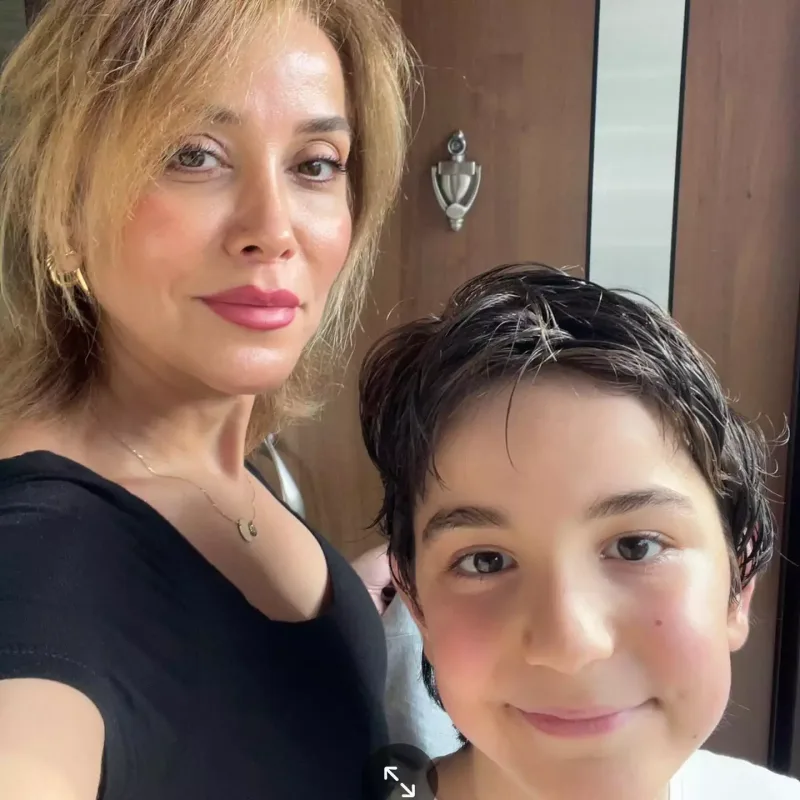 İradədən oğlu ilə paylaşım