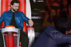 Coni iştirakçının qarşısında diz çökdü