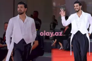 Azərbaycanlı model Venesiyada “qırmızı xalı”ya çıxdı