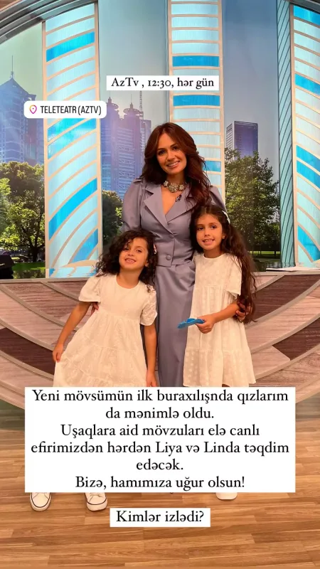 AzTV-dəki bu verilişin aparıcısı məlum oldu