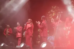 Aygün Kazımova Şamaxıda onlarla görüşdü