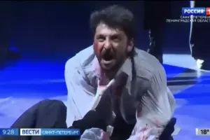 “Rossiya 1”in efirində “AzDrama”nın “İblis və...” tamaşası