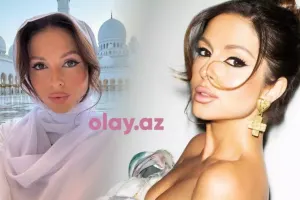 Rusiyalı müğənni başını bağladı