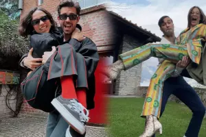 Eşq pozaları bənzədildi