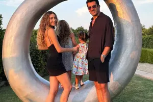 Sinemlə Kenanın ailə fotoları