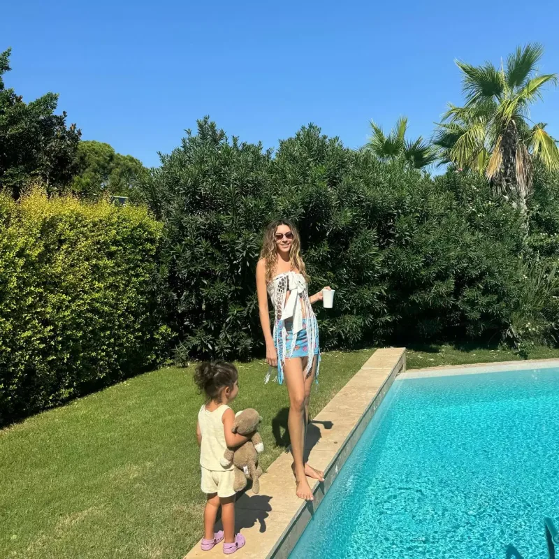 Sinemlə Kenanın ailə fotoları