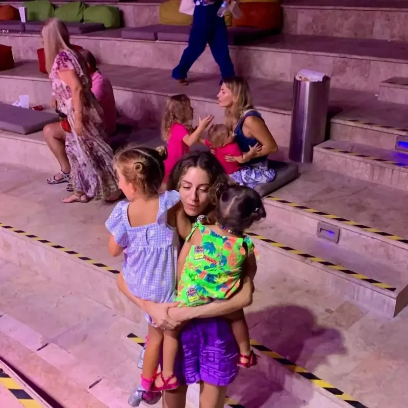 Sinemlə Kenanın ailə fotoları