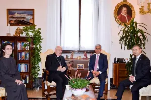 Heydər Əliyev Fondunun Vatikanda Müqəddəs Yubiley İlinə töhfəsi - Fotolar