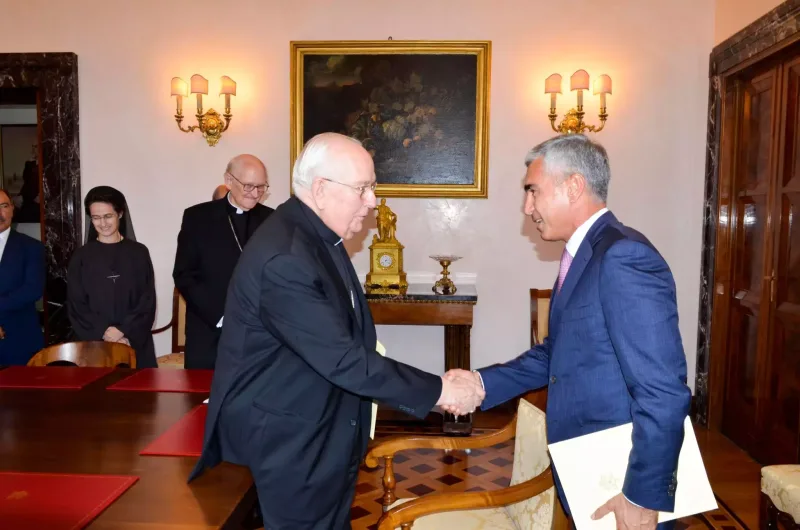 Heydər Əliyev Fondunun Vatikanda Müqəddəs Yubiley İlinə töhfəsi - Fotolar