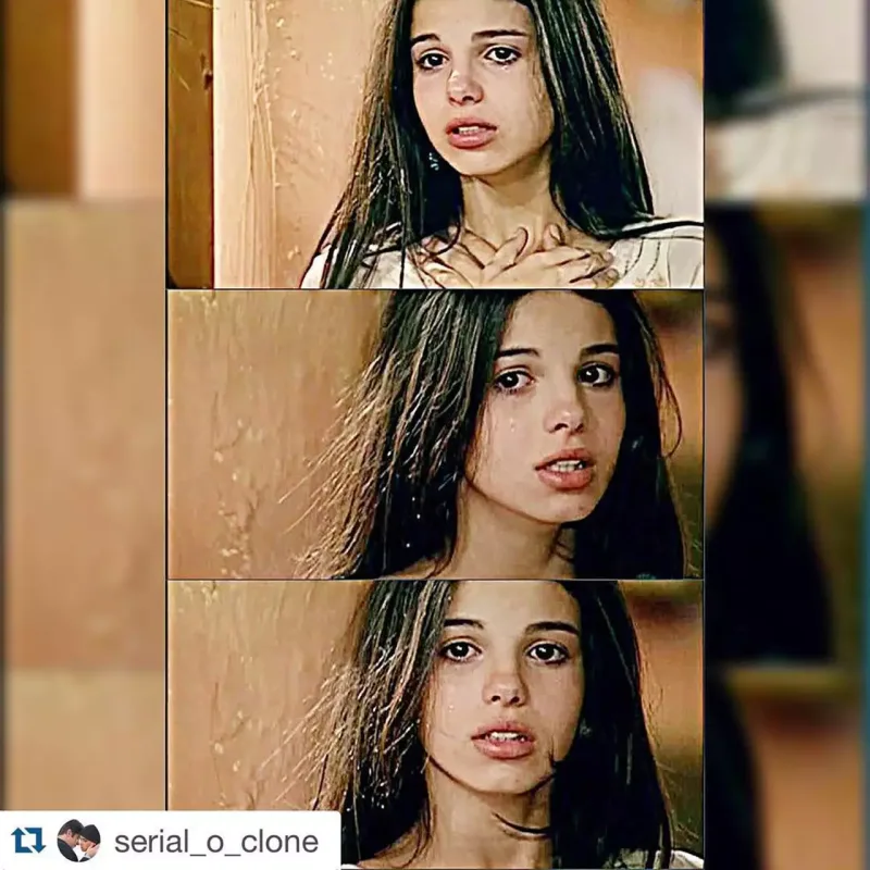 “Kl​on”un Samirasından yarıçılpaq fotolar