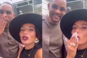 Dilarə “Formula 1”də Uill Smitlə…