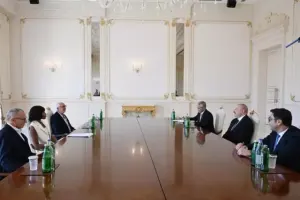 Prezident Naomi Kempbelli qəbul etdi