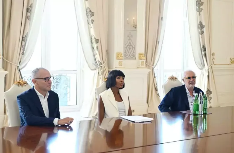 Prezident Naomi Kempbelli qəbul etdi