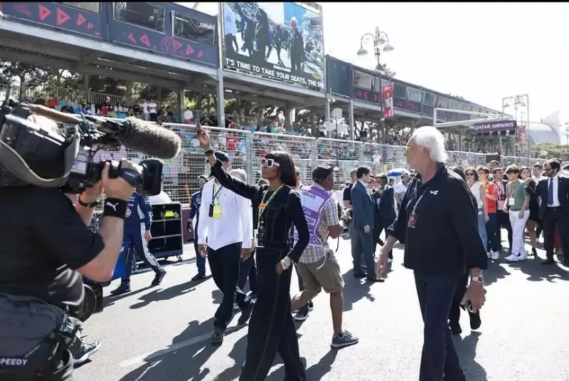 Naomi Kempbellinin Bakıdan paylaşımı