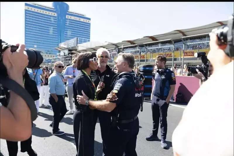 Naomi Kempbellinin Bakıdan paylaşımı