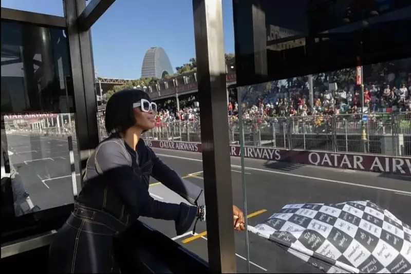 Naomi Kempbellinin Bakıdan paylaşımı