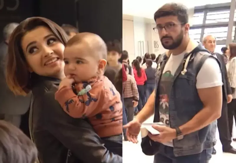 Abbas oğlunun 1-ci sinifə getdiyini açıqladı