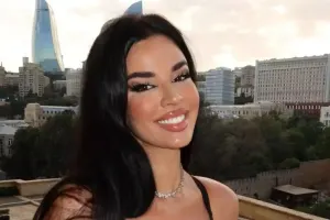 Xorvat model Bakıda parti etdi