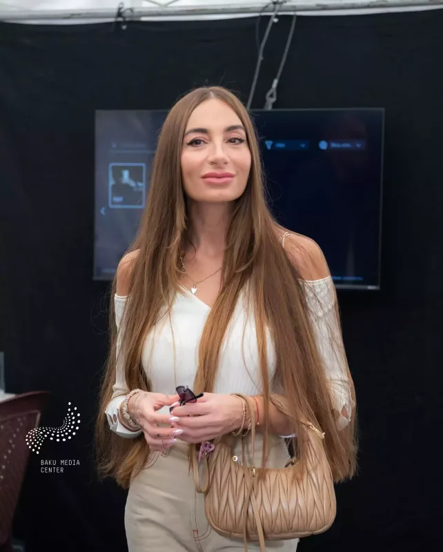 Arzu Əliyeva “Borc”un çəkiliş meydançasında