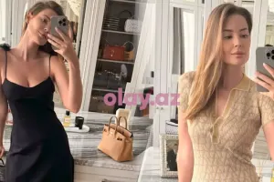 Eminin xanımı lüks qarderobunu göstərdi