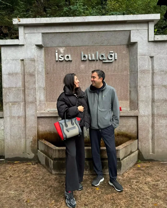 Safura həyat yoldaşı ilə Şuşada