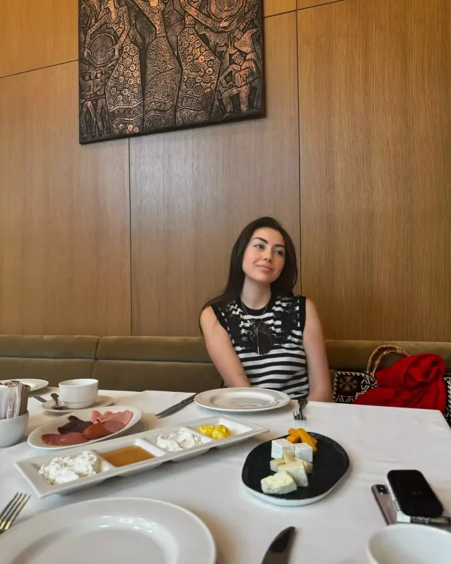 Safura həyat yoldaşı ilə Şuşada