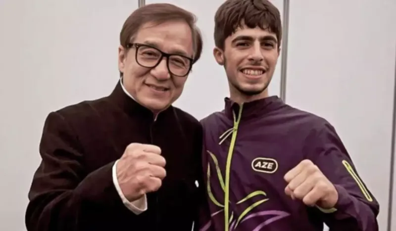 İdmançımız Ceki Çandan medal almasından danışdı