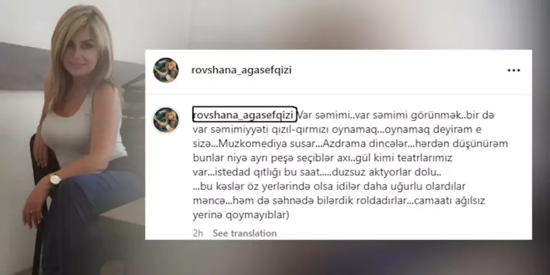“Duzsuz aktyorlar doludur”