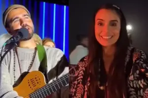 Leyla Əliyeva Çingizin konsertində