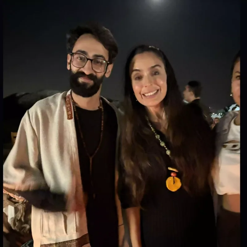 Leyla Əliyeva Çingizin konsertində