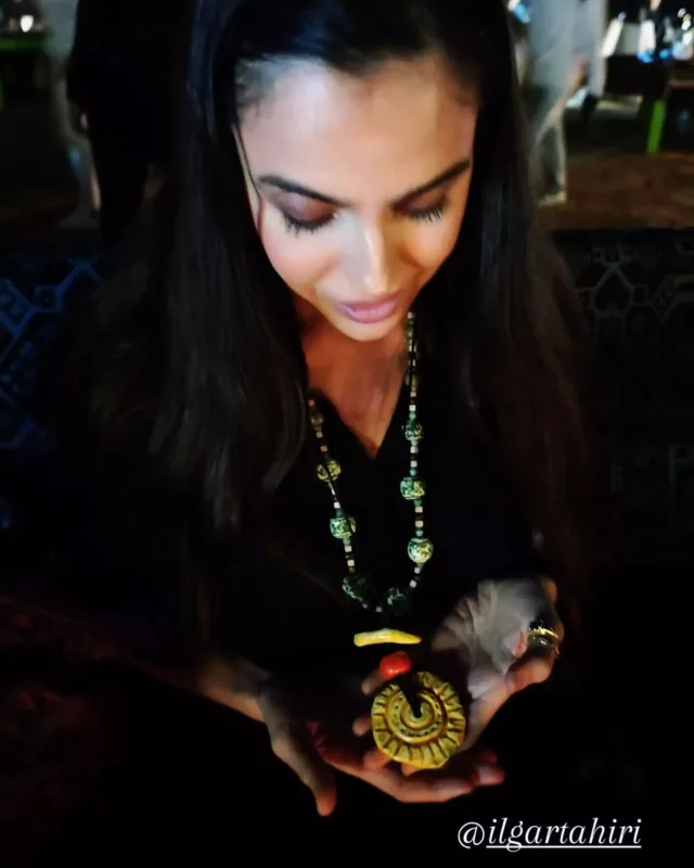 Leyla Əliyeva Çingizin konsertində