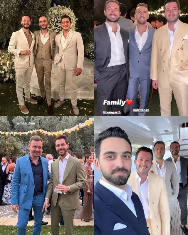 İş adamının qızının dəbdəbəli toyu!