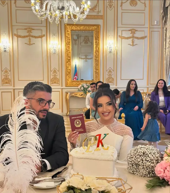 Kamilə nikahından paylaşımlar etdi