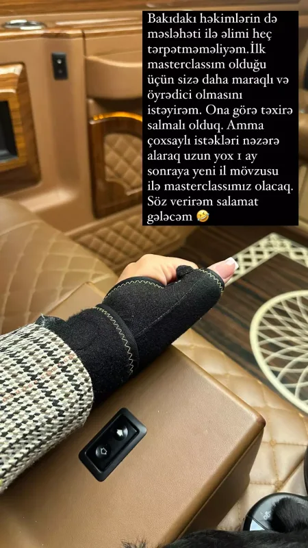 Əlini zədələyən Miri Yusifin xanımı işsiz qaldı