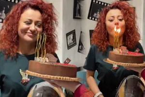 Vəfaya doğum günü sürprizi