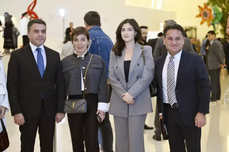 Murad Dadaşov xanımı ilə