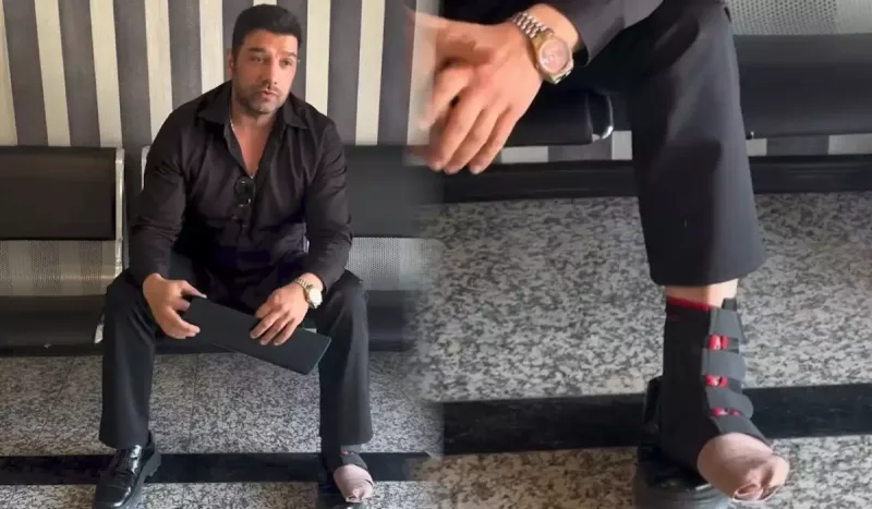 Kənan idman zalında ayağından zədə aldı
