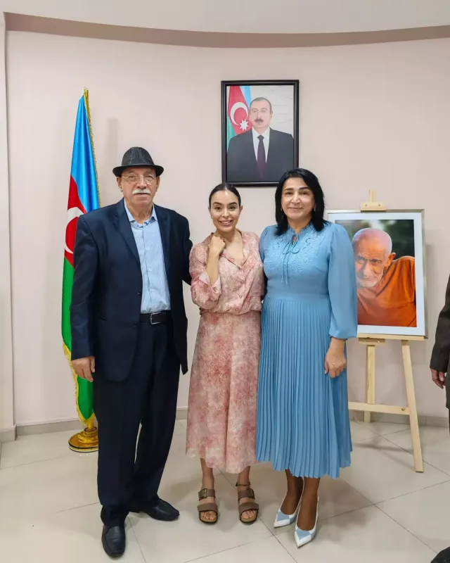 Leyla Əliyeva Qocalar evində...