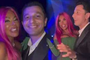 Aygünlə Xəyyamın romantik rəqsi