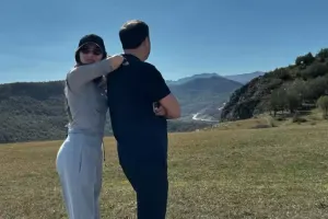 Safuranın ailəsi ilə Şuşa gəzintisi