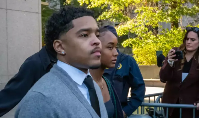 Diddinin ailəsi məhkəməni tərk edərkən fitə basdılar!