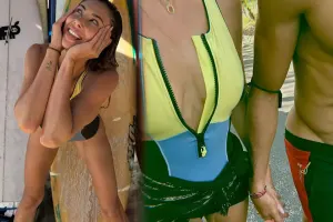 Şeyma model sevgilisi ilə əl-ələ