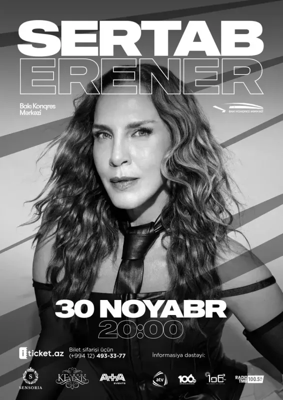 Sertapın Bakı konserti bu tarixdədir
