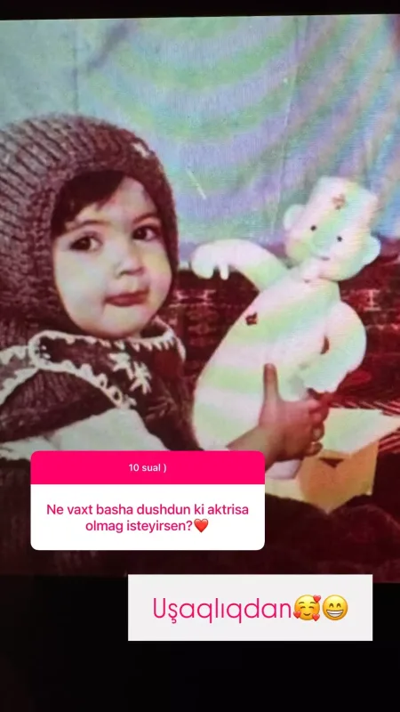 Aktrisa Sevinc arxivini üzə çıxardı