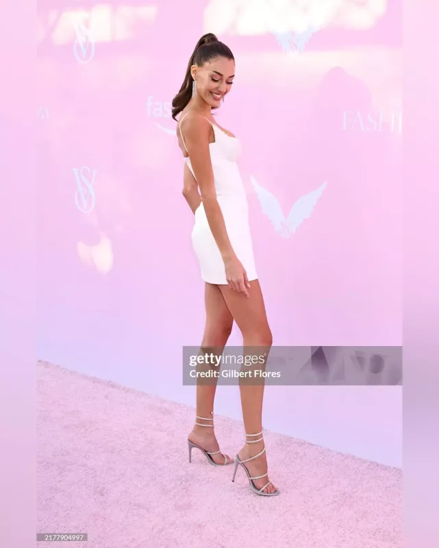 Dilan “Victoria's Secret”in çəhrayı xalısında