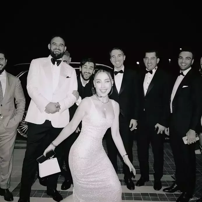 Coni ilə Adnan Əhmədzadə toyda