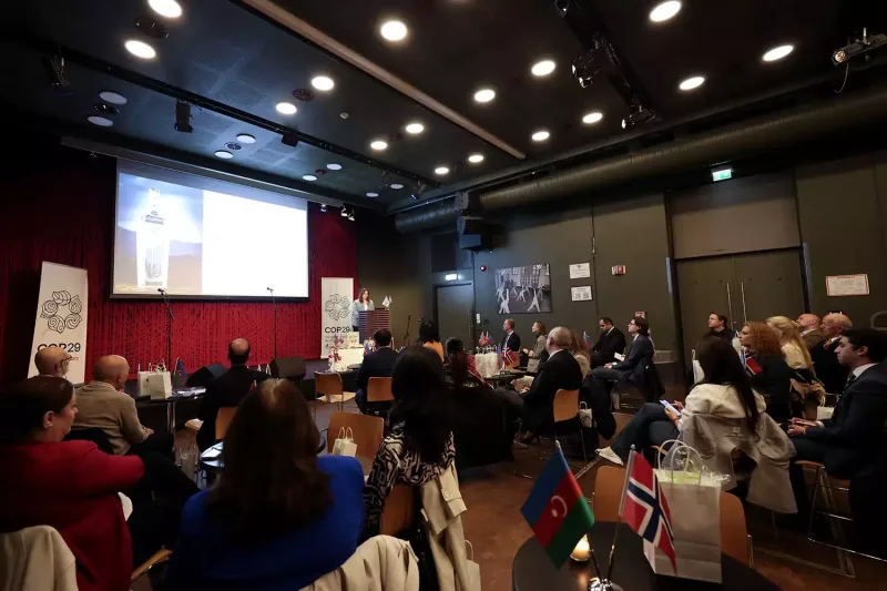 COP-29 Norveç krallığının Oslo şəhərində təbliğ olundu