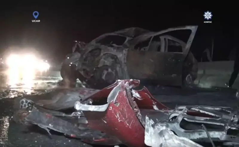 Meyxanaçı və iki nəfər yanaraq öl*dü