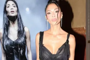 Şörzinger transparan geyimi ilə gündəmdə